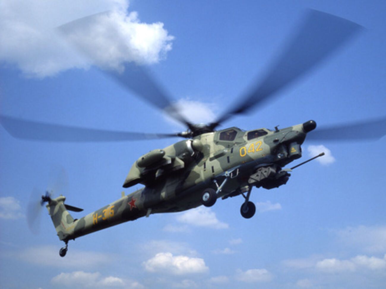 Ми-28 разбился вследствие отказа гидросистемы