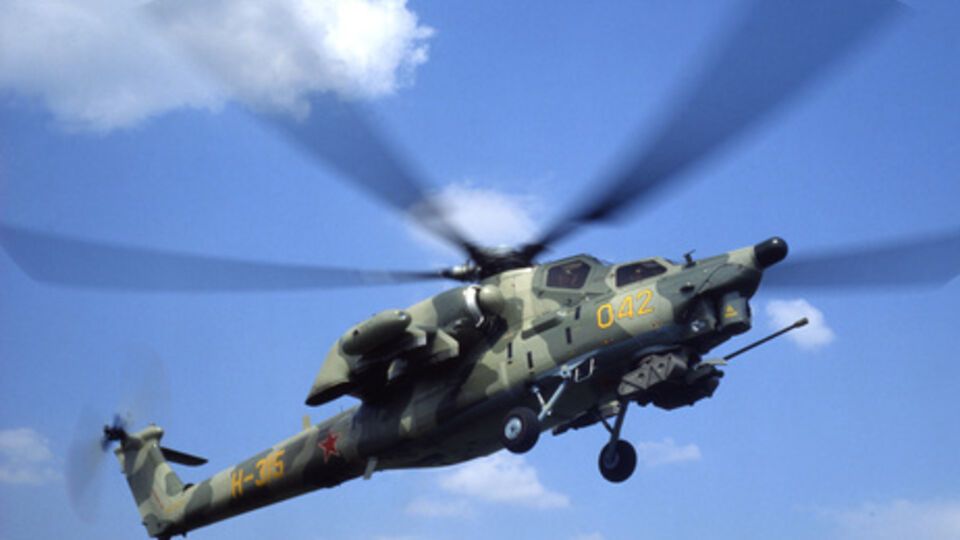 Ми-28 разбился вследствие отказа гидросистемы