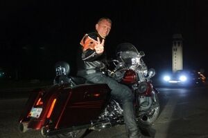 Мотоцикл был приобретен в июле 2014 года и передан Швайке в августе