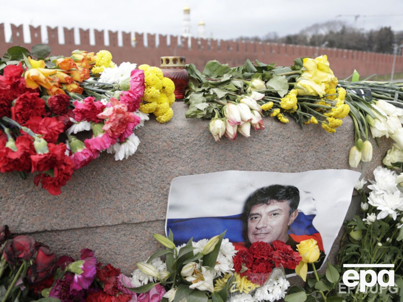 Место убийства Бориса Немцова в Москве