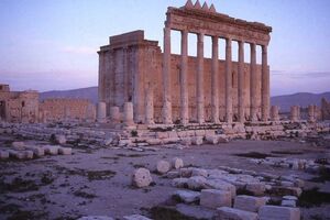 Главный храм святилища Бэла до разрушения