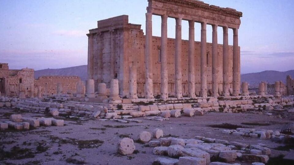 Главный храм святилища Бэла до разрушения