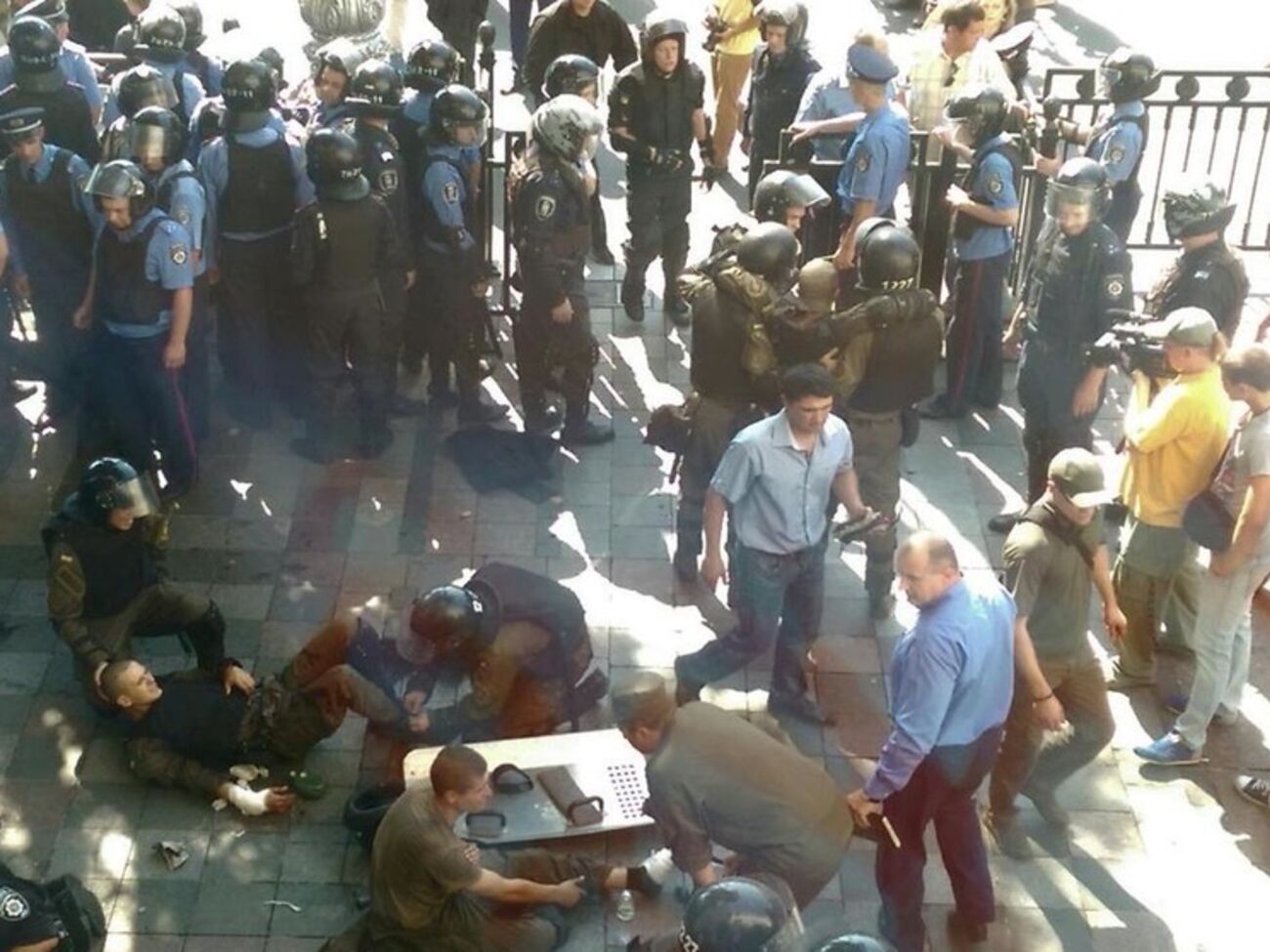 Среди пострадавших под Радой есть участник АТО, сообщили в Национальной гвардии