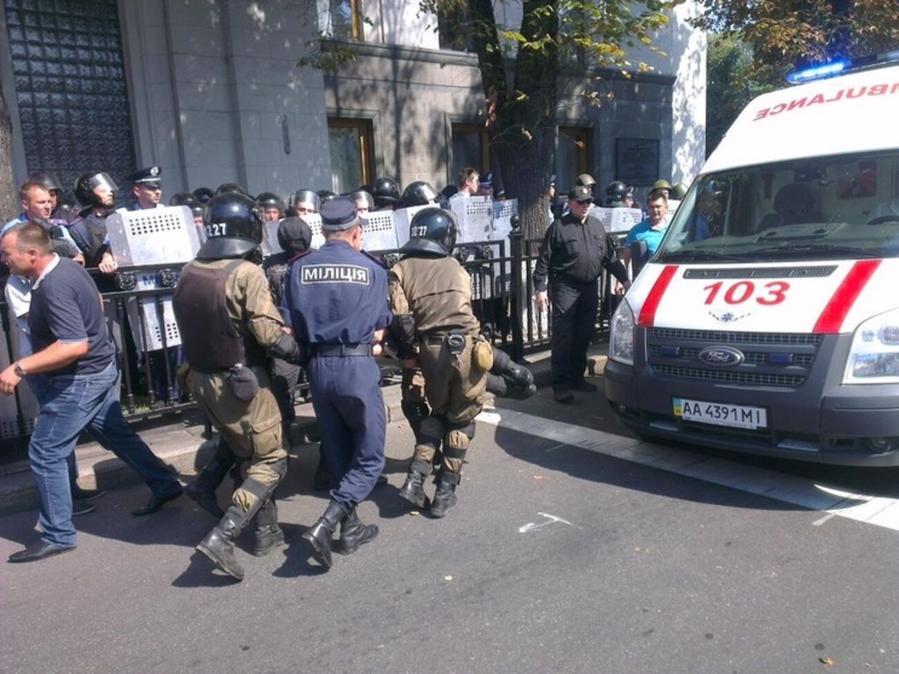 Терещук сообщил о 100 пострадавших под Радой