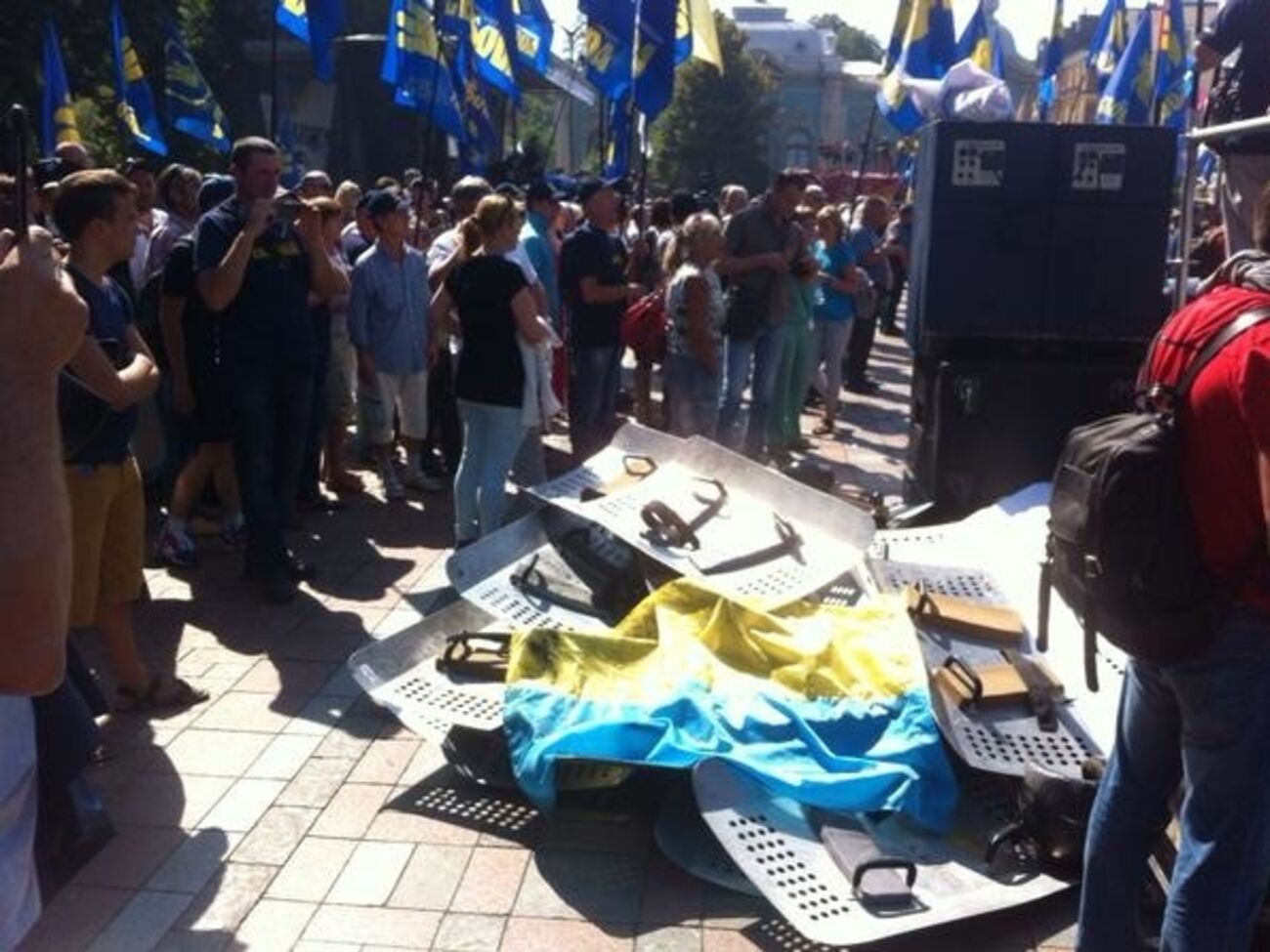 Произошедшее под Радой квалифицировано по четырем статьям Уголовного кодекса