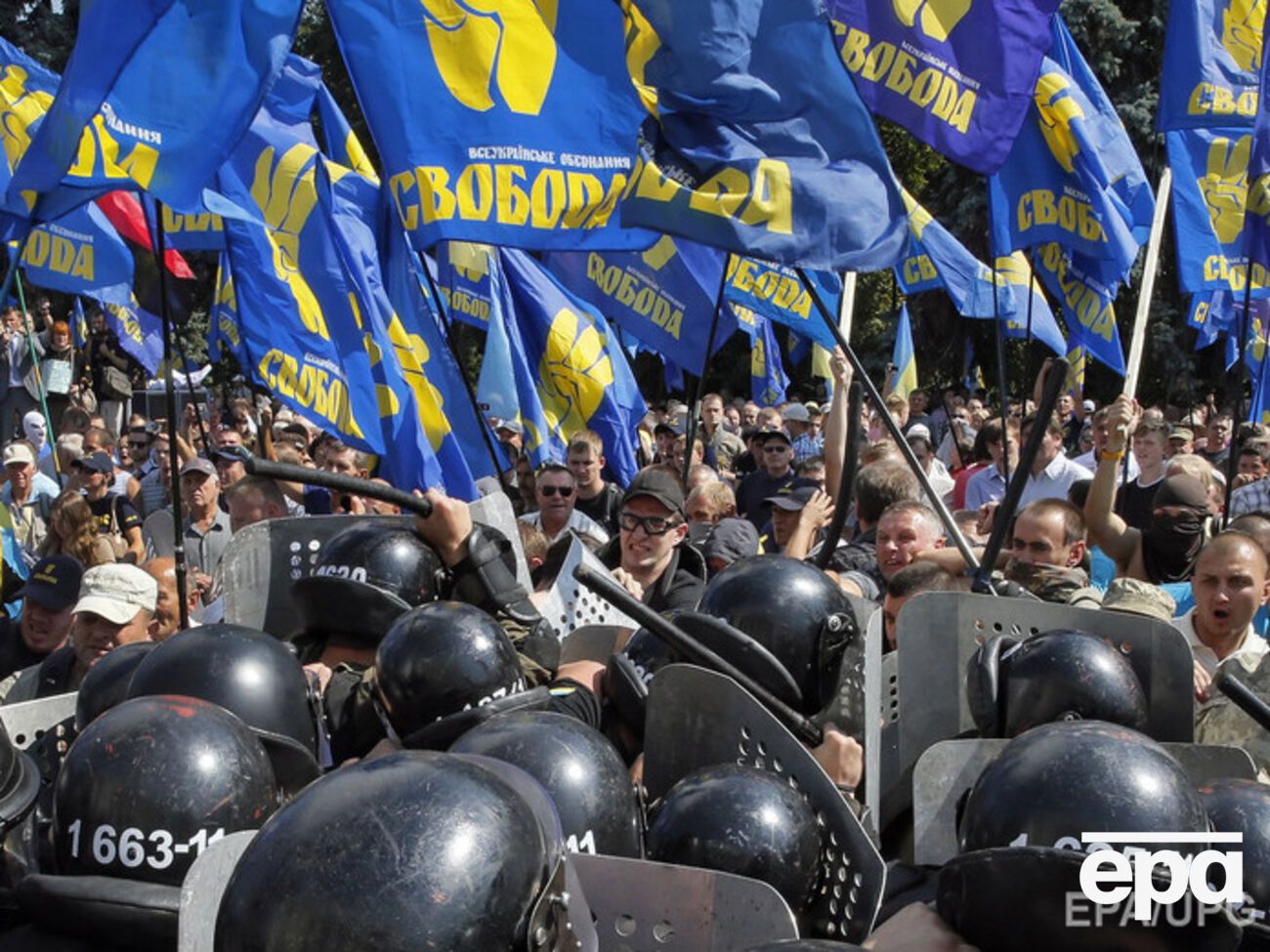 Виновный в трагедии под Верховной Радой попал в объектив телекамеры