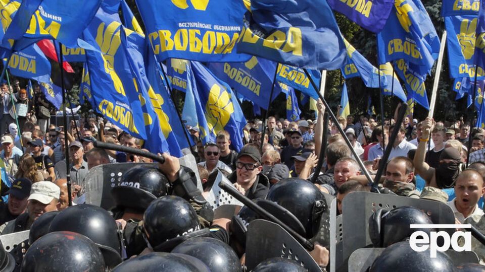 Виновный в трагедии под Верховной Радой попал в объектив телекамеры