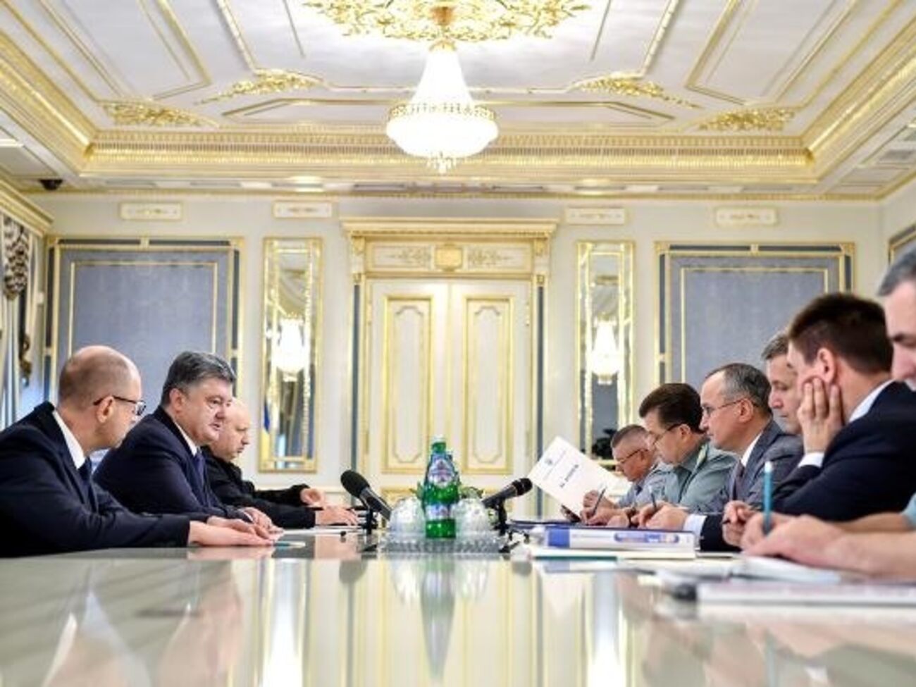 Заседание военного кабинета в Администрации Президента