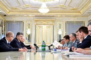 Заседание военного кабинета в Администрации Президента