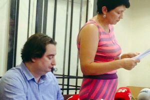 Экс-главред и директор газеты "Вести" Игорь Гужва во время судебного заседания