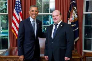 Посол Украины в США Валерий Чалый вручил верительные грамоты президенту США Бараку Обаме