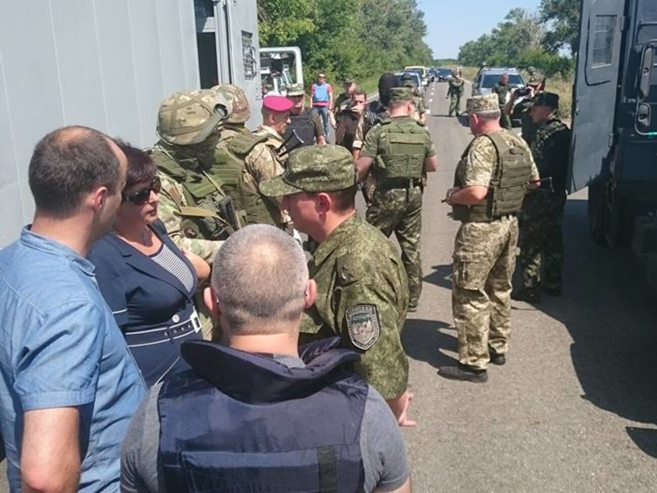 Боевики передали украинской стороне 20 заключенных из Донецкого СИЗО