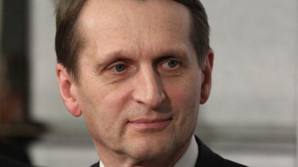 Спикер Госдумы РФ Сергей Нарышкин