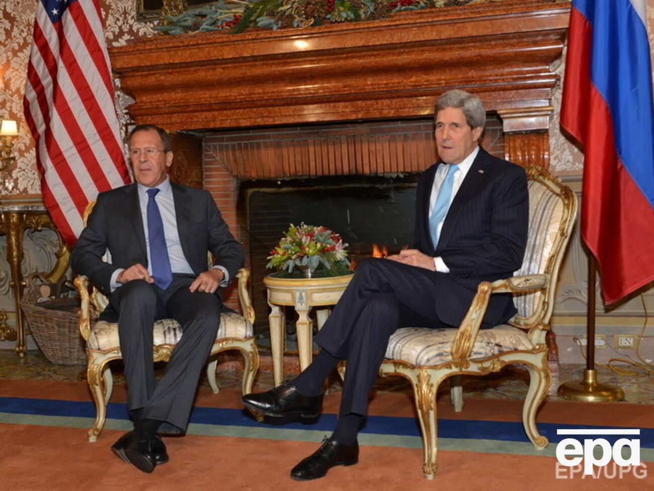 На встрече в Риме в 2014 году Лавров и Керри тоже решали ближневосточные проблемы