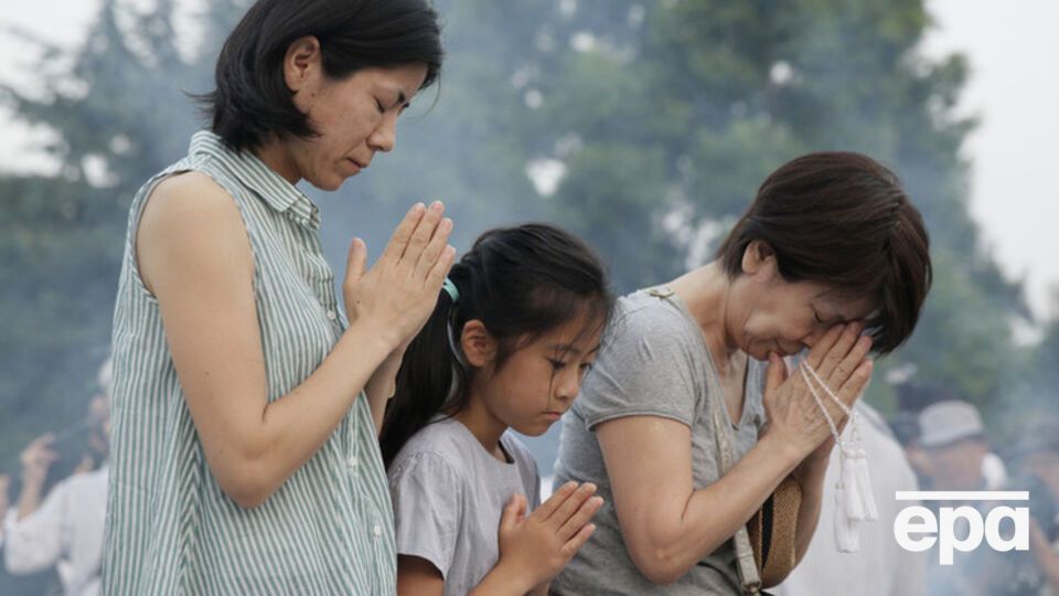 В Японии почтили память жертв бомбардировки Хиросимы. Фоторепортаж