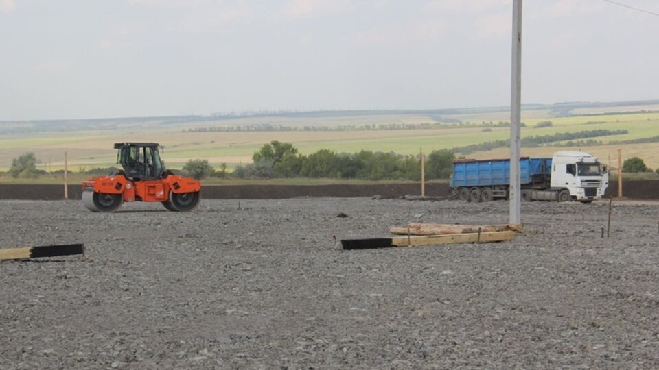 Под Артемовском строят гуманитарно-логистический центр для оккупированных территорий