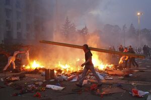 Противостояние в Одессе 2 мая 2014 года закончилось пожаром и смертью нескольких десятков человек