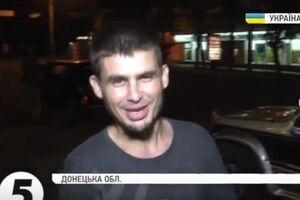 Освобожденный из плена украинский военнослужащий Станислав Паплинский