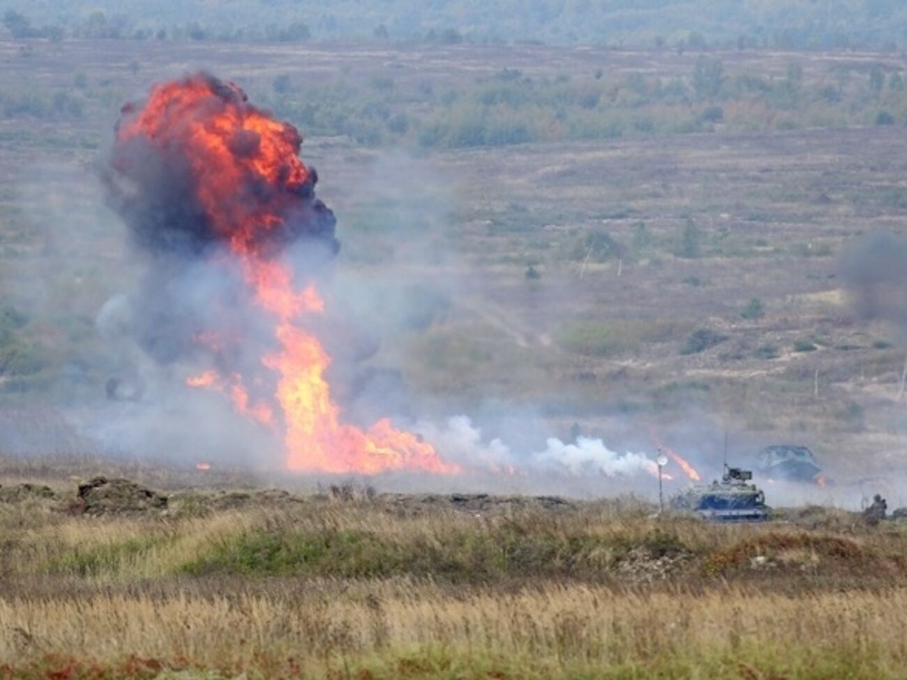Инцидент произошел на Яворовском полигоне