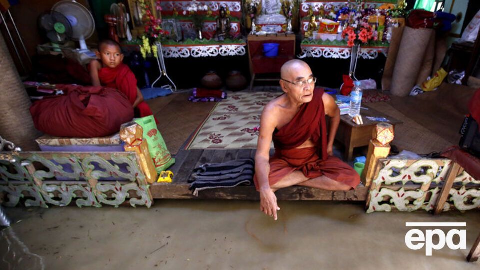 Жертвами наводнения в Мьянме стали 88 человек. Фоторепортаж