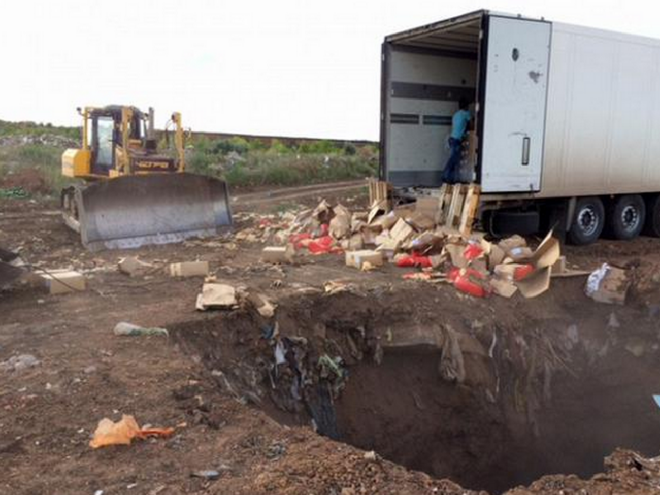 Уничтожение импортного сыра в Оренбургской области