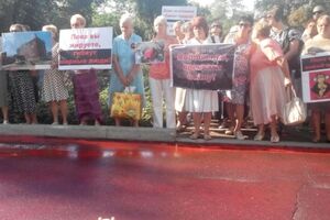 В Донецке митинговали против миссии ОБСЕ