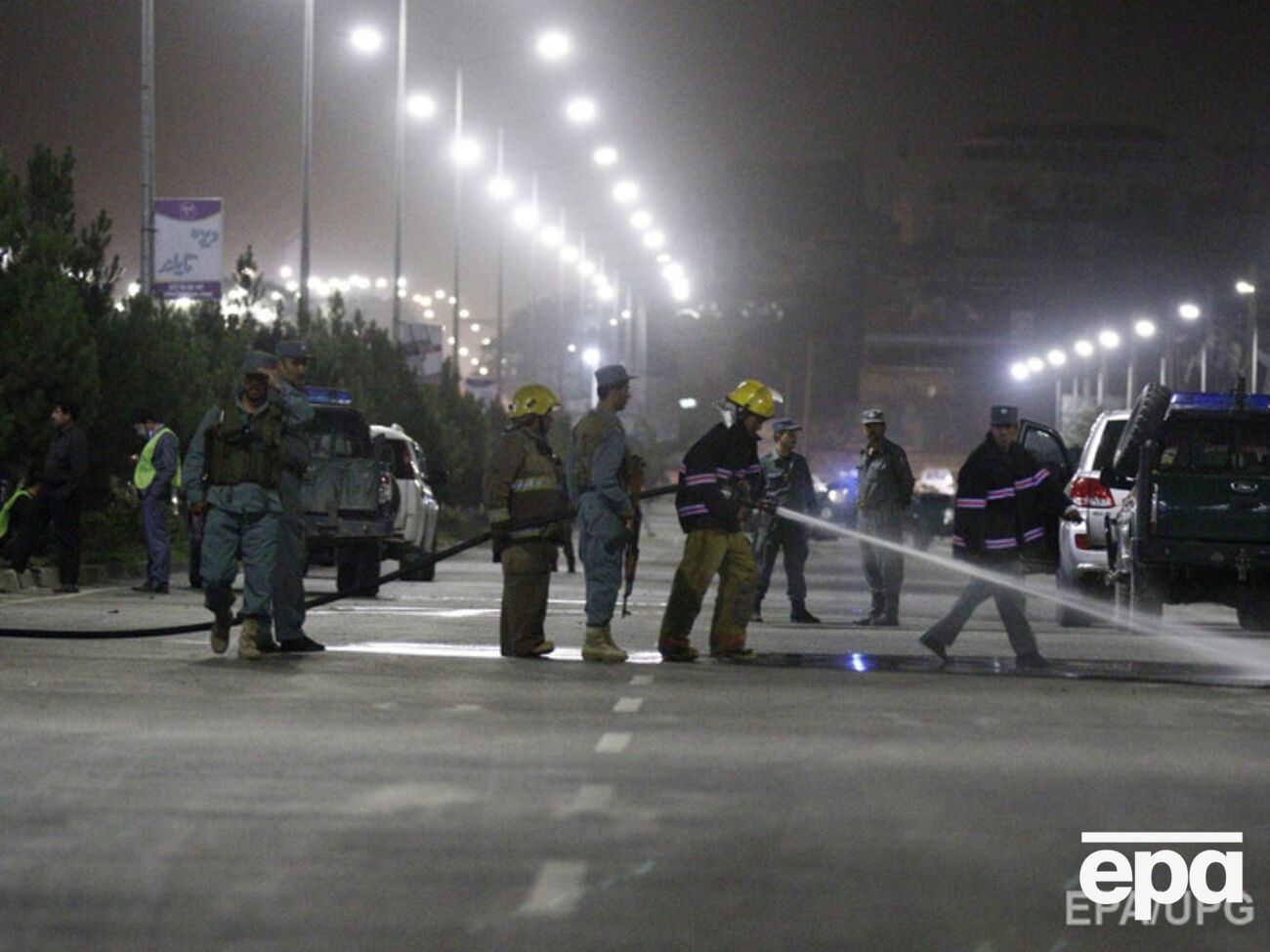 Полиция в Кабуле оцепила место теракта