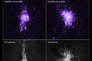 Черные дыры оказались участниками процесса звездообразования