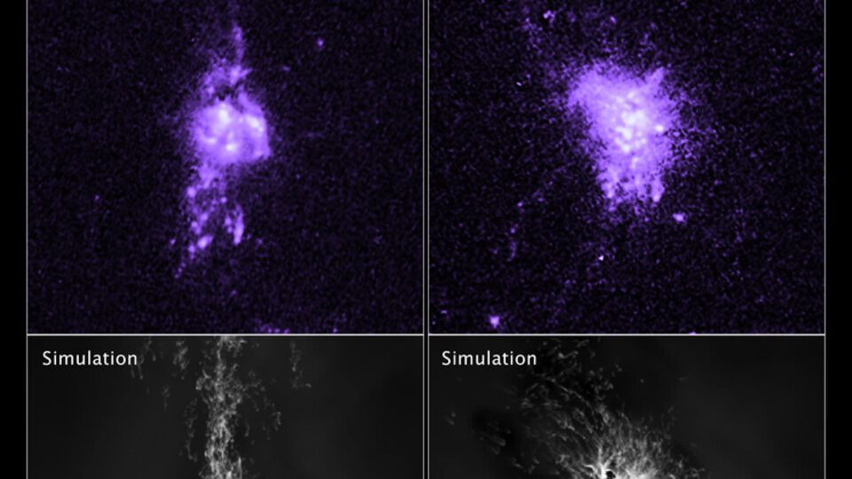 Черные дыры оказались участниками процесса звездообразования