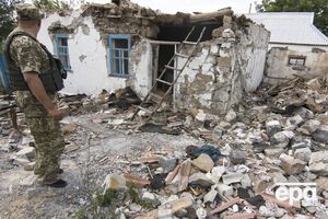 В результате обрушения дома, в который попал танковый снаряд, пострадали два маленьких мальчика