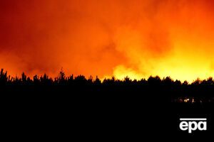 На юге Франции снова горят леса