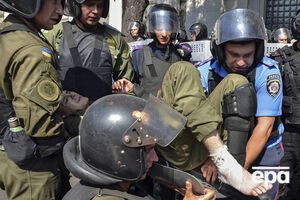 Милиция объявила сбор средств для пострадавших под Радой силовиков