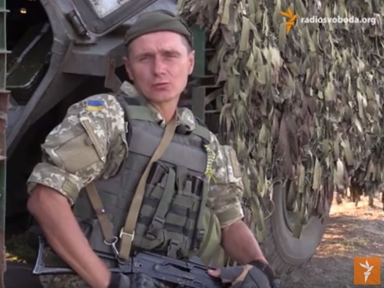 Боец с позывным Ленточка обратился к украинцам