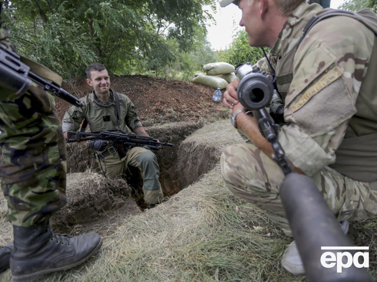 В зоне АТО затишье