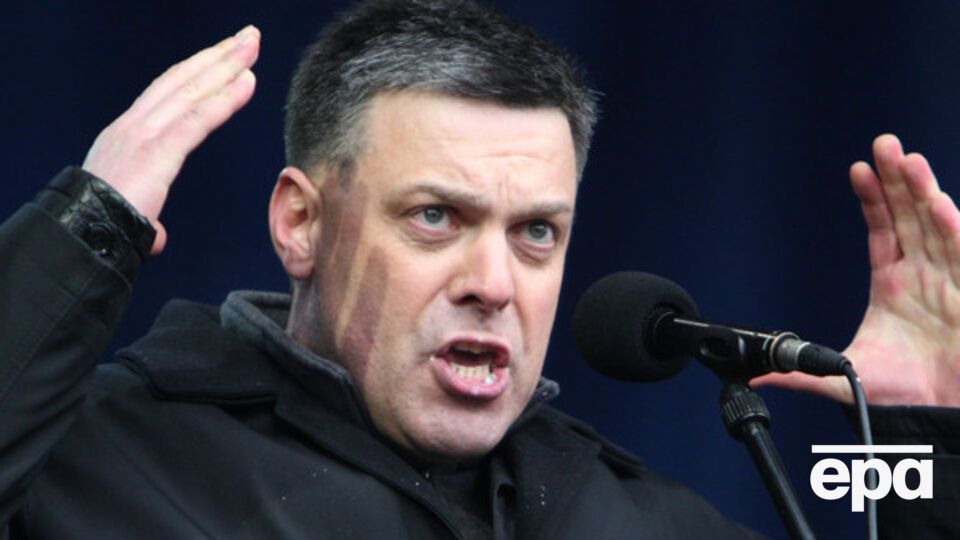 Тягнибок: В случае отсутствия моего адреса напишите в личку