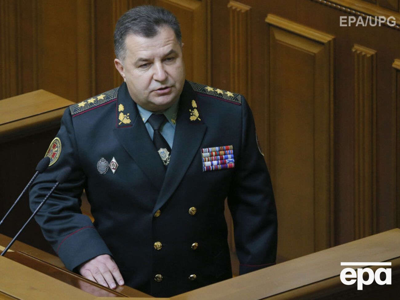 Против министра обороны Украины Степана Полторака возбудили дело в России