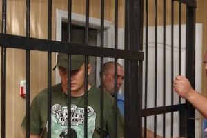 Лидер одесского "Правого сектора" Сергей Стерненко (псевдо Берия)