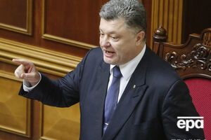 Год назад западные партнеры отказывались представить военную помощь Украине, заявил Порошенко