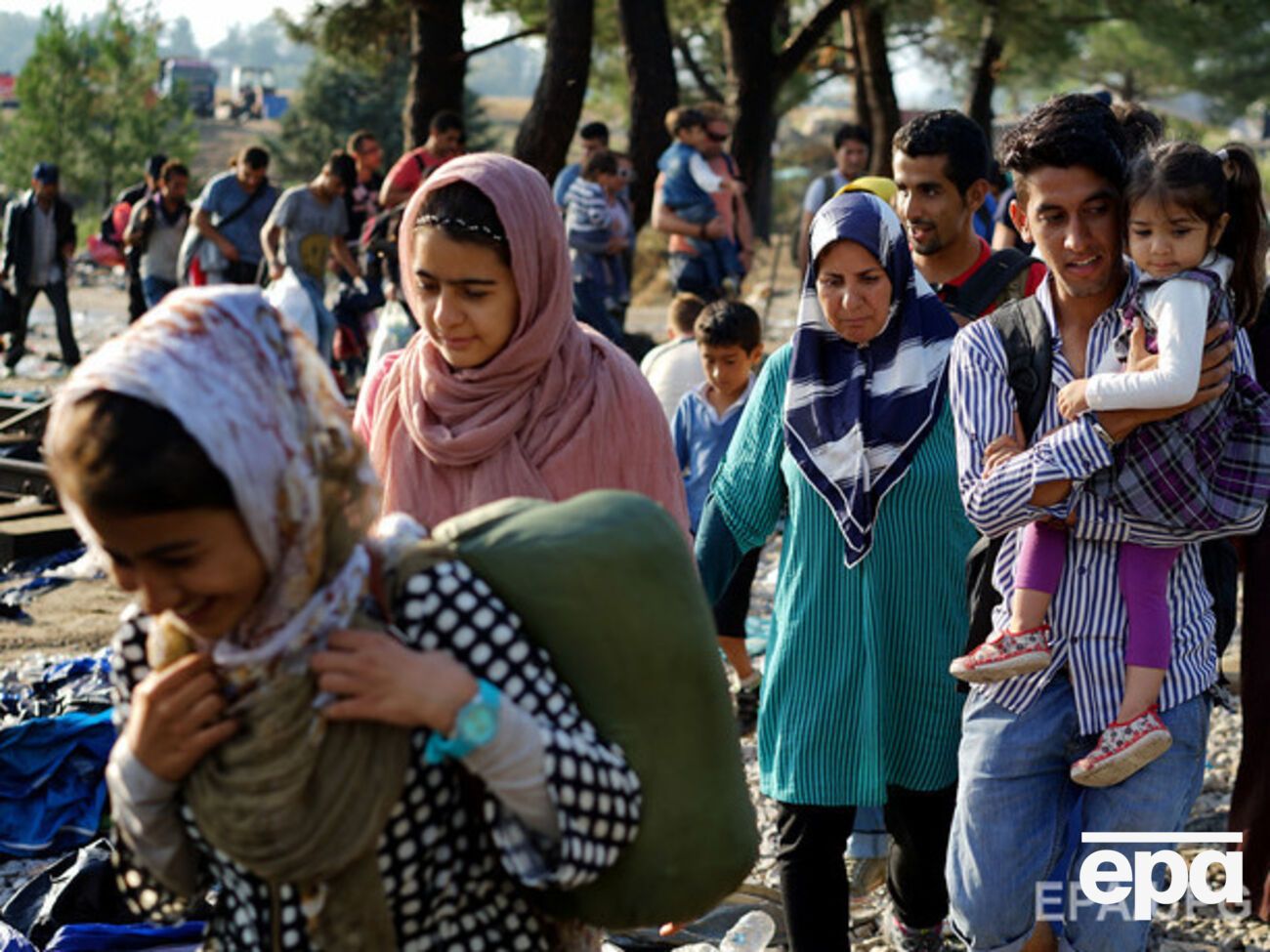 Мигранты с Ближнего Востока готовы идти в Европу пешком