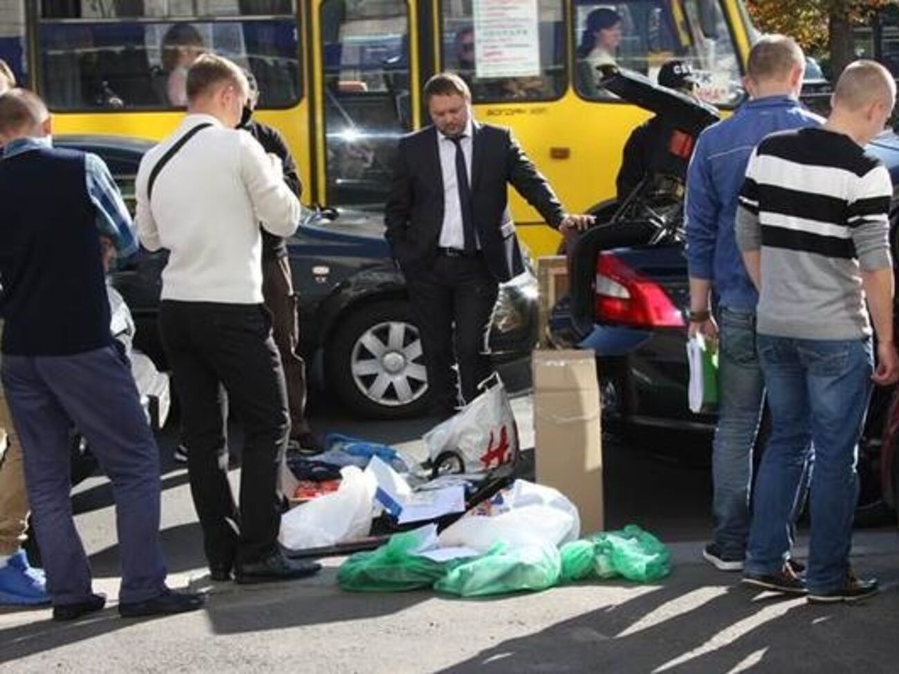 В задержании подозреваемого участвовали сотрудники СБУ и ГПУ