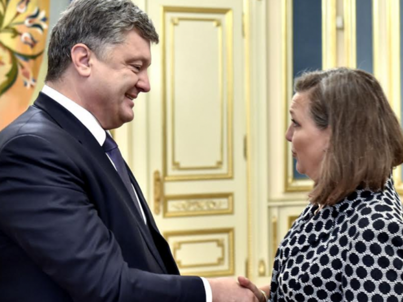 Порошенко провел встречу с Нуланд