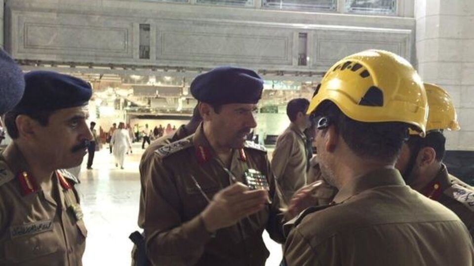 Начальник ГО Саудовской Аравии Амир Сулейман: Причиной падения крана стал сильный ветер