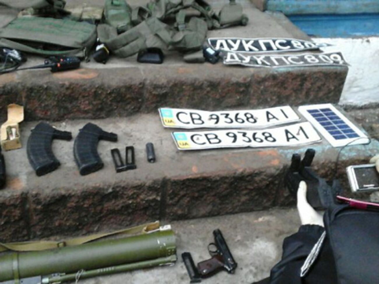 У старателей изъят арсенал оружия и боеприпасы