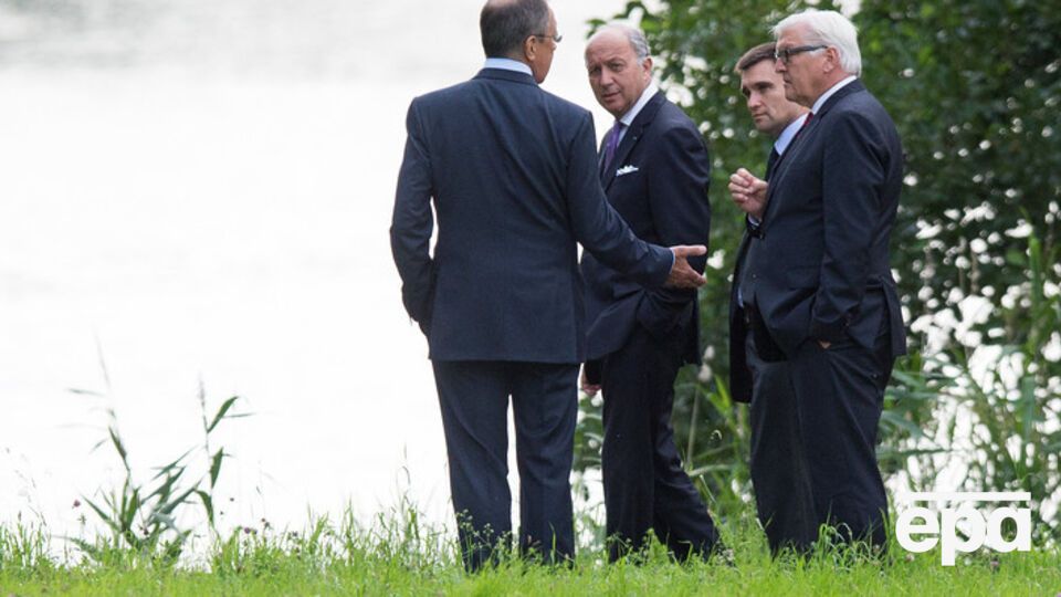 Главы МИД обсуждают выполнение Минских соглашений