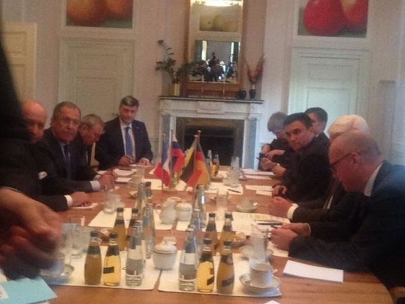 Главы внешнеполитических ведомств Украины, Германии, Франции и России на встрече в "нормандском формате" в Берлине