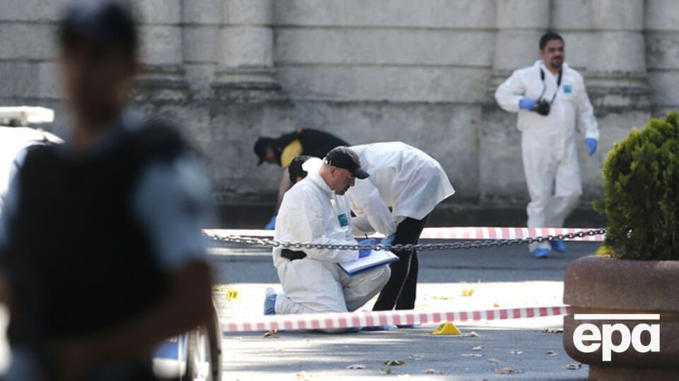 Начиненный взрывчаткой автомобиль взорвался на КПП