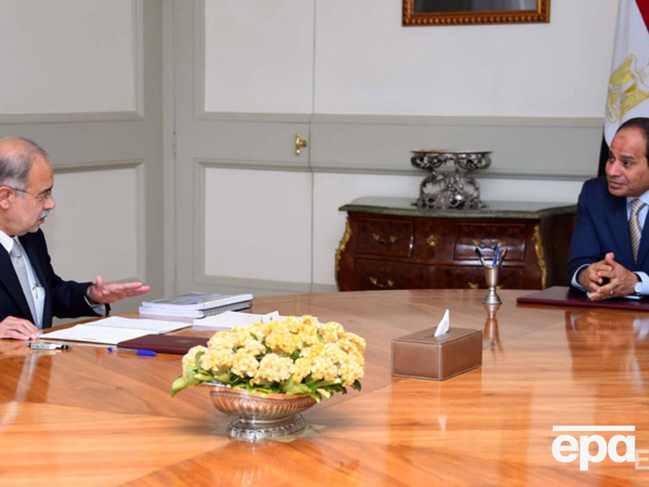 Ас-Сиси принял отставку правительства