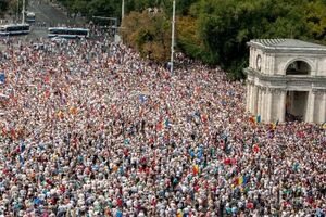 В Кишиневе продолжаются протесты
