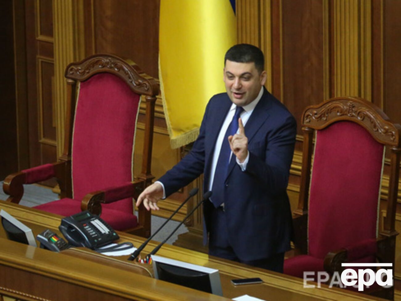 Гройсман: На этой пленарной неделе будут рассматриваться только те законопроекты, которые были своевременно представлены комитетами