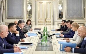 Президент Украины Петр Порошенко: Единство коалиции сейчас необходимо, как никогда